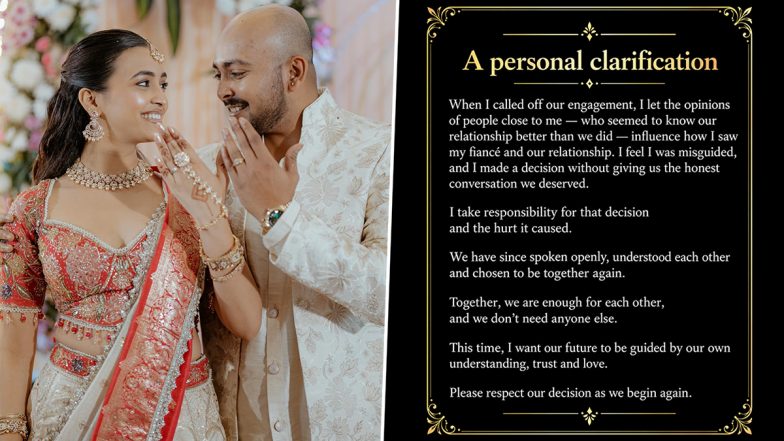 Prithvi Shaw and Akriti Agarwal Reunite Weeks After Calling Off Engagement, Actor Shares Emotional Note