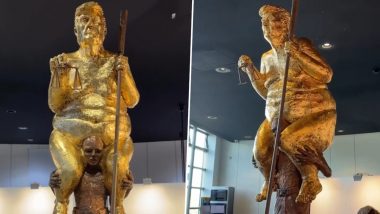 Why Is Donald Trump Depicted Naked in Giant Golden Statue at European Parliament?