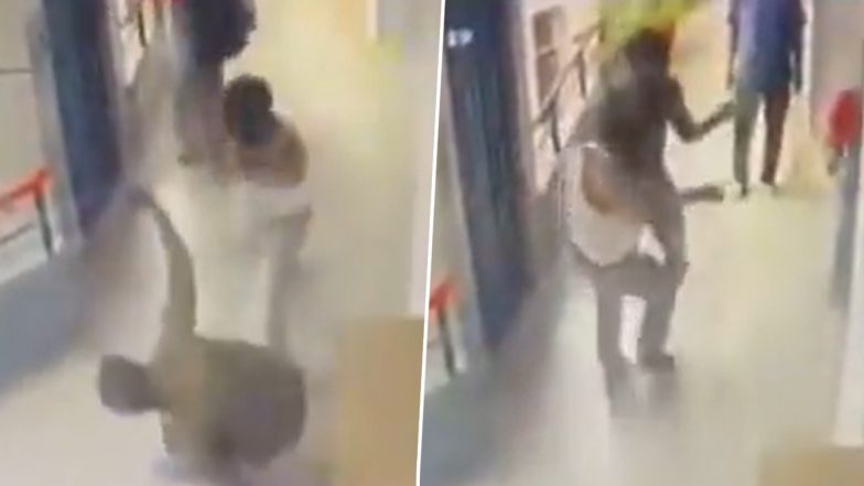 Zomato Delivery Boy Attacked in Hyderabad: Couple Assaults Worker Over Food Delay, CCTV Captures Incident