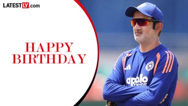 Gautam Gambhir Birthday Special: Celebrating World Cup Hero As Current India Head Coach Turns 45