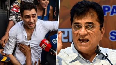 Kirit Somaiya Flags Imran Khan&rsquo;s Citizenship After Mumbai CJP Protest, Seeks Police Action