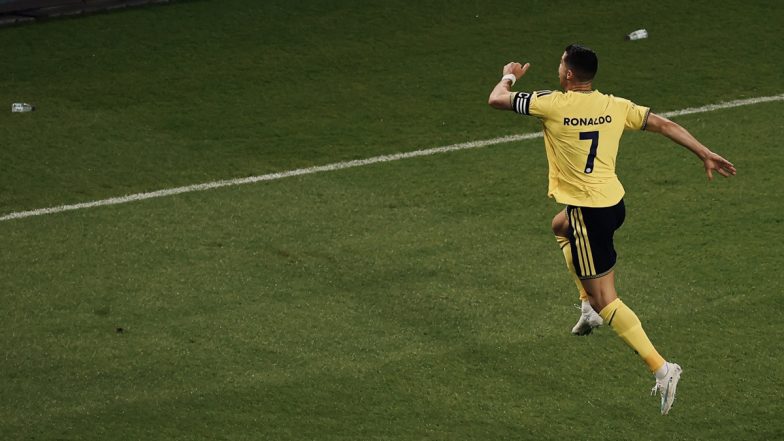 Cristiano Ronaldo Hat-Trick Video: Watch Star Portuguese Footballer Score Three Goals During Al-Nassr vs Al-Kholood in Saudi Pro League