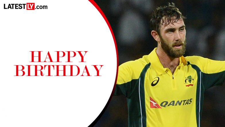 Glenn Maxwell Birthday Special: Celebrating Australia's World Cup Winner As Star All-Rounder Turns 38