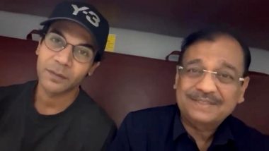 &lsquo;Prahaar&rsquo;: Rajkummar Rao Takes the Train After Almost 15 Years As He Visits Jalgaon With Ujjwal Nikam