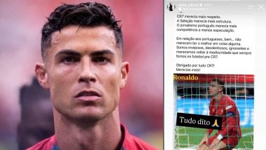 Cristiano Ronaldo's Sister Elma Aveiro Slams Portugal Amidst Star's National Team Camp Departure