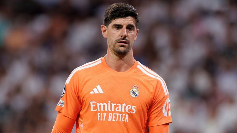 Real Madrid El Clasico: Los Blancos Goalkeeper Thibaut Courtois Ruled Out of La Liga 2026-27 Clash Against Barcelona