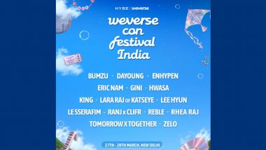 Weverse Con Festival India 2027: ENHYPEN, TXT, LE SSERAFIM, Hwasa to Perform in Delhi