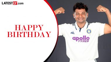 Sarfaraz Khan Birthday Special: Celebrating Indian Test Cricketer and CSK Batter As He Turns 29