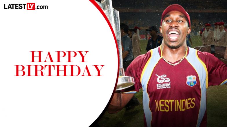 Dwayne Bravo Birthday Special: Celebrating West Indies Cricket Icon As T20 World Cup-Winning Star Turns 43