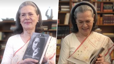 Sonia Gandhi Joins Instagram, Shares First Look of Memoir &lsquo;Belonging: A Journey of Love&rsquo; (Video)