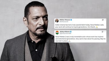 Nana Patekar Dies: Shikhar Dhawan, Ajinkya Rahane Lead Cricketing World&rsquo;s Tributes For Bollywood Icon