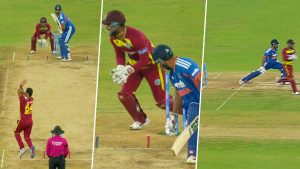 sports-Out or Not Out? Fans Divided on X After Third Umpire's Controversial Decision on Naman Dhir's Stumping During IND vs WI 4th T20I 2026 Match