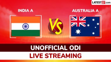 India A vs Australia A Live Streaming Online and Free Telecast, 2nd Unofficial ODI 2026