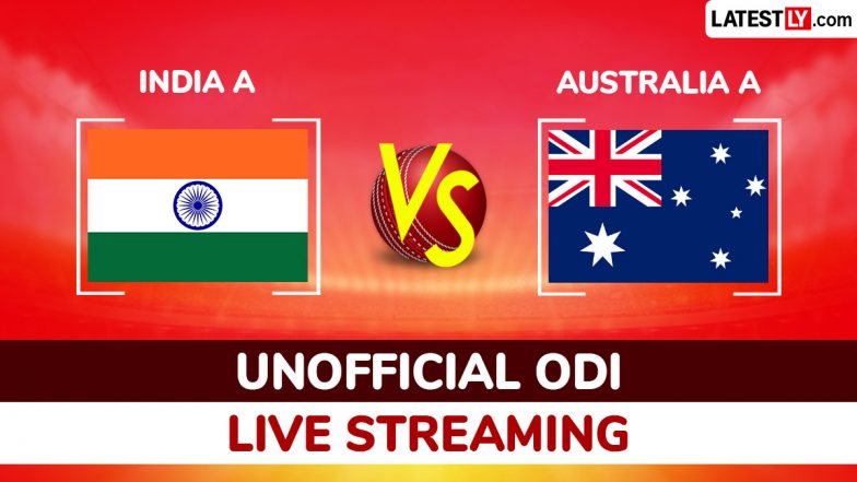 India A vs Australia A Live Streaming Online and Free Telecast, 2nd Unofficial ODI 2026