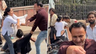 CJP Protest: Delhi Police Arrest 4 Men Over Viral Video of Alleged Assault on Protester