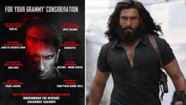 'Dhurandhar: The Revenge' Eyes 2027 Grammys With 9 Category Submissions, Arijit Singh&rsquo;s &lsquo;Phir Se&rsquo; in Contention