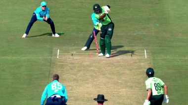 Babar Azam Wicket Video: Watch Will Jacks Rattle Star Pakistan Batter's Stumps in PAK vs ENG ODI Match