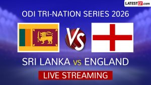 sports-Sri Lanka vs England Live Streaming Online and Free Telecast, ODI Tri-Nation Series 2026 Match 6 on VETO App