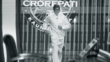 &lsquo;KBC&rsquo; 18: Amitabh Bachchan Shares Running Picture From &lsquo;Kaun Banega Crorepati&rsquo; Set Days After Knee Injury