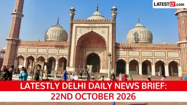 Delhi Latest News Today on October 22nd, 2026: AQI Poor, PM Modi Meets Polish PM & GRAP-1 Kicks In