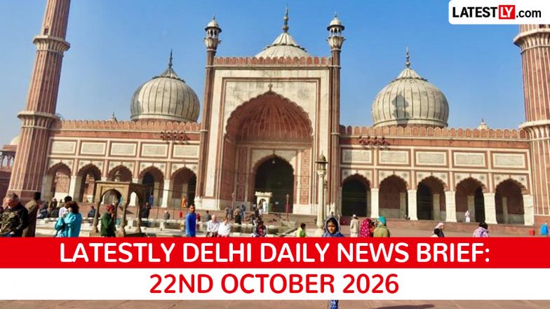 Delhi Latest News Today on October 22nd, 2026: AQI Poor, PM Modi Meets Polish PM &amp; GRAP-1 Kicks In