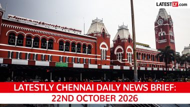 Chennai Latest News Today on October 22nd, 2026: Heavy Rains, Puzhal Jailbreaks & Zoo Closure
