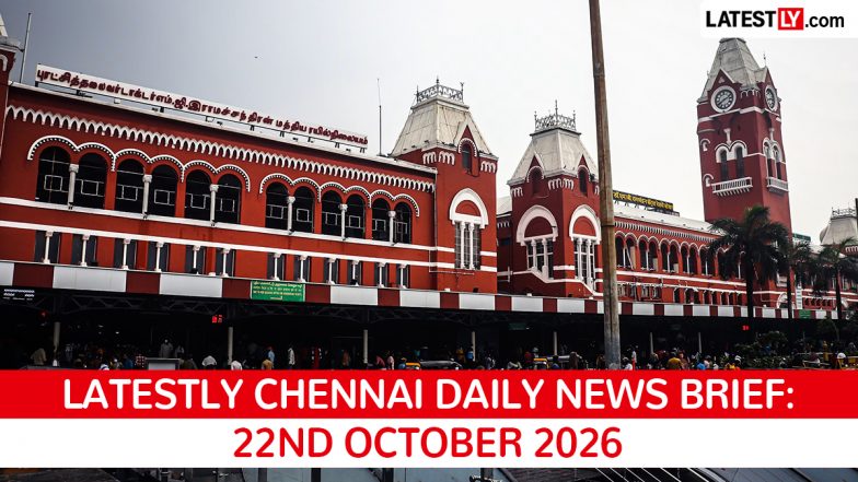 Chennai Latest News Today on October 22nd, 2026: Heavy Rains, Puzhal Jailbreaks &amp; Zoo Closure