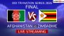 Afghanistan vs Zimbabwe, Live Streaming Online and Free Telecast, ODI Tri-Nation Series 2026 Final