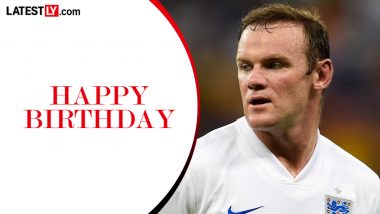 Wayne Rooney Birthday Special: Celebrating England Football Legend As Manchester United Icon Turns 41