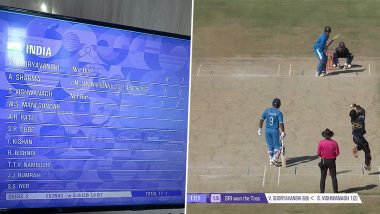 'Who is S Vishwanadh?' Fans React as Asian Games Broadcaster Uses Passport Names for Sanju Samson, Others