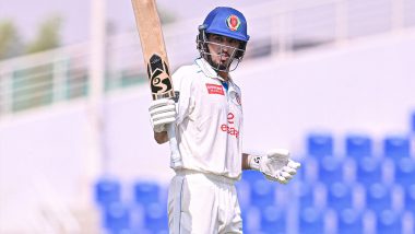 Sediqullah Atal Scores Maiden Test Century, Achieves Feat During AFG vs BAN One-Off Match 2026