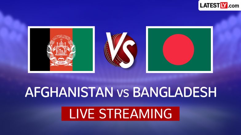 Afghanistan vs Bangladesh Live Cricket Streaming Online in India, One-Off Test 2026