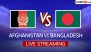 Where to Watch Afghanistan vs Bangladesh One-Off Test 2026 Live Streaming Online and TV Channel Telecast in India