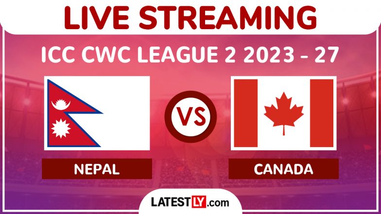Nepal vs Canada Live Streaming Online and Free TV Telecast, ICC Cricket World Cup League Two 2023-27 133rd ODI