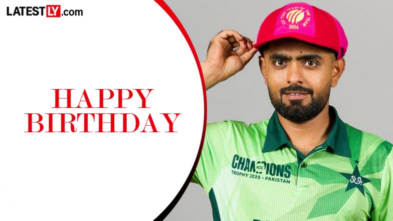 Babar Azam Birthday Special: Celebrating Pakistan Cricket Maestro's Career As Test Captain Turn 32