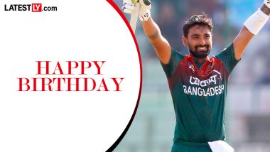 Litton Das Birthday Special: Celebrating Bangladesh Wicketkeeper-Batter and White-Ball Captain As He Turns 32