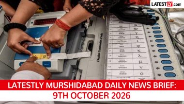 Murshidabad Latest News Today on October 9th, 2026: Flood Solution Proposal & Migrant Workers Released