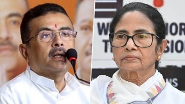 Mamata Banerjee Had No Leg Fracture in 2021 Nandigram Campaign, Claims Suvendu Adhikari (Video)