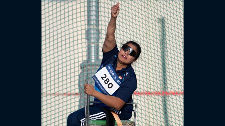 Suvarna Raj Wins Gold Medal at Asian Para Games 2026 in Women&rsquo;s Discus Throw F54