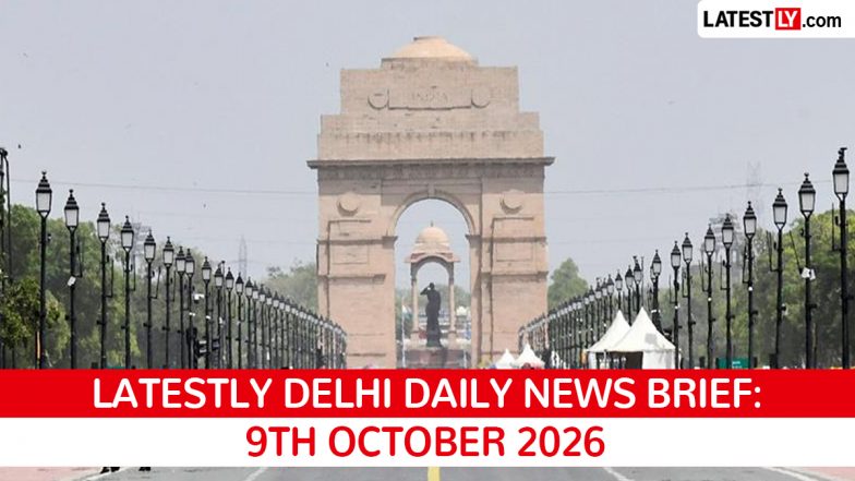 Delhi Latest News Today on October 9th, 2026: Protests, Seemapuri Collapse &amp; GST Council Decisions