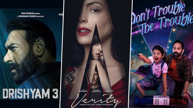 Friday Theatrical Releases: &lsquo;Drishyam The Conclusion&rsquo; to &lsquo;Verity&rsquo;, Movies To Watch on October 2