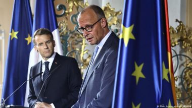 Merz, Macron Seek Tougher EU Measures Against Unfair Trade