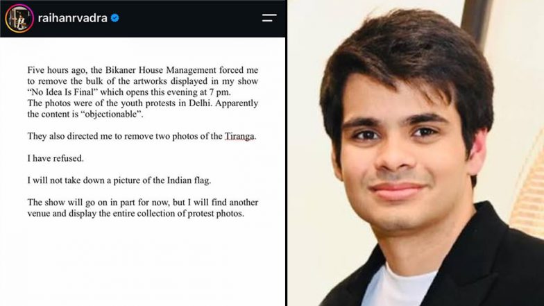 Raihan Vadra&rsquo;s Protest Photos Removed From Delhi Exhibition, What Happened at Bikaner House?