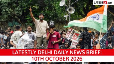 Delhi Latest News Today on October 10th, 2026: CJP Protest Disrupts City, Seemapuri Tragedy & JNU Dismissal