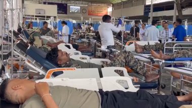 Manipur: 81 BSF Personnel, 3 Civilian Drivers Hospitalised Over Suspected Food Poisoning After Breakfast (Video)