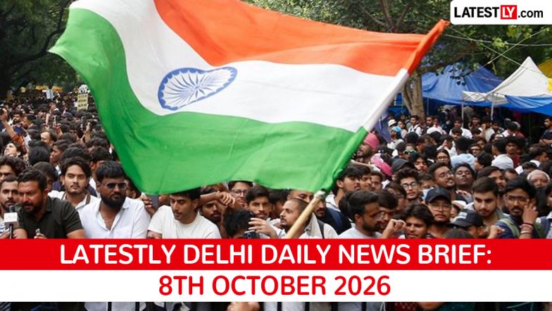 Delhi Latest News Today on October 8th, 2026: Seemapuri Collapse, Gandhi FIR &amp; GST Council Meet