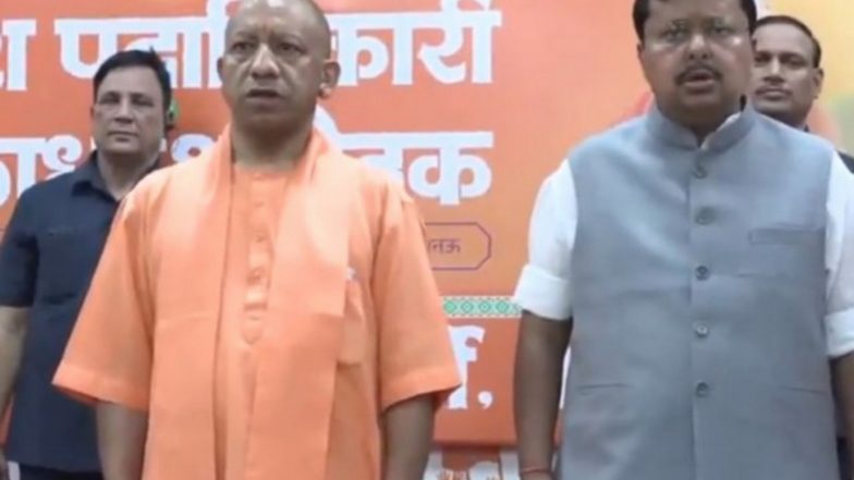 India News | BJP National President Nitin Nabin, CM Yogi to Address Massive Rally in Varanasi on Oct 7