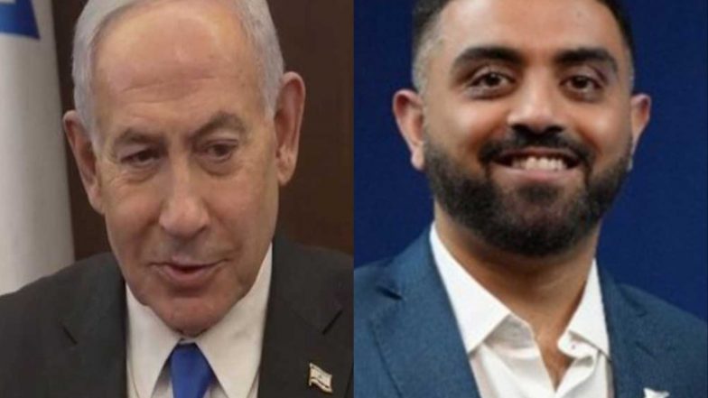 World News | “A True Hero”: Israeli PM Netanyahu Commends Indian Pilot Captain Smit Machchhar