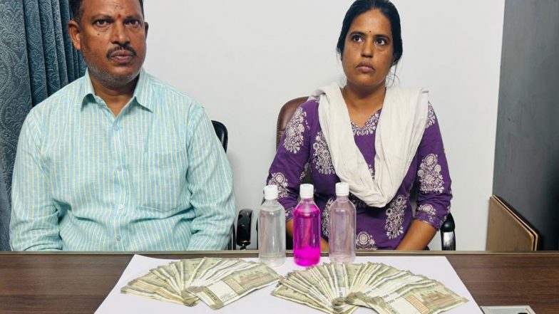 India News | Two Moinabad Municipality Officials Caught in Alleged Rs 75,000 Bribery Case