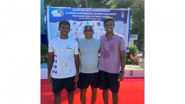 Sports News | Asian Games 2026: Manu Francis, Prince Noble Win Silver in Sailing as India’s Overall Medal Tally Reaches 62